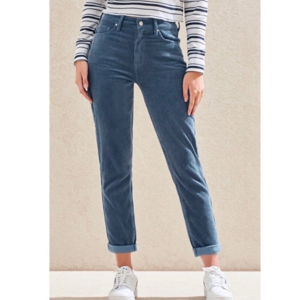 PacSun Dusty Blue Corduroy Mom Jeans 26/8